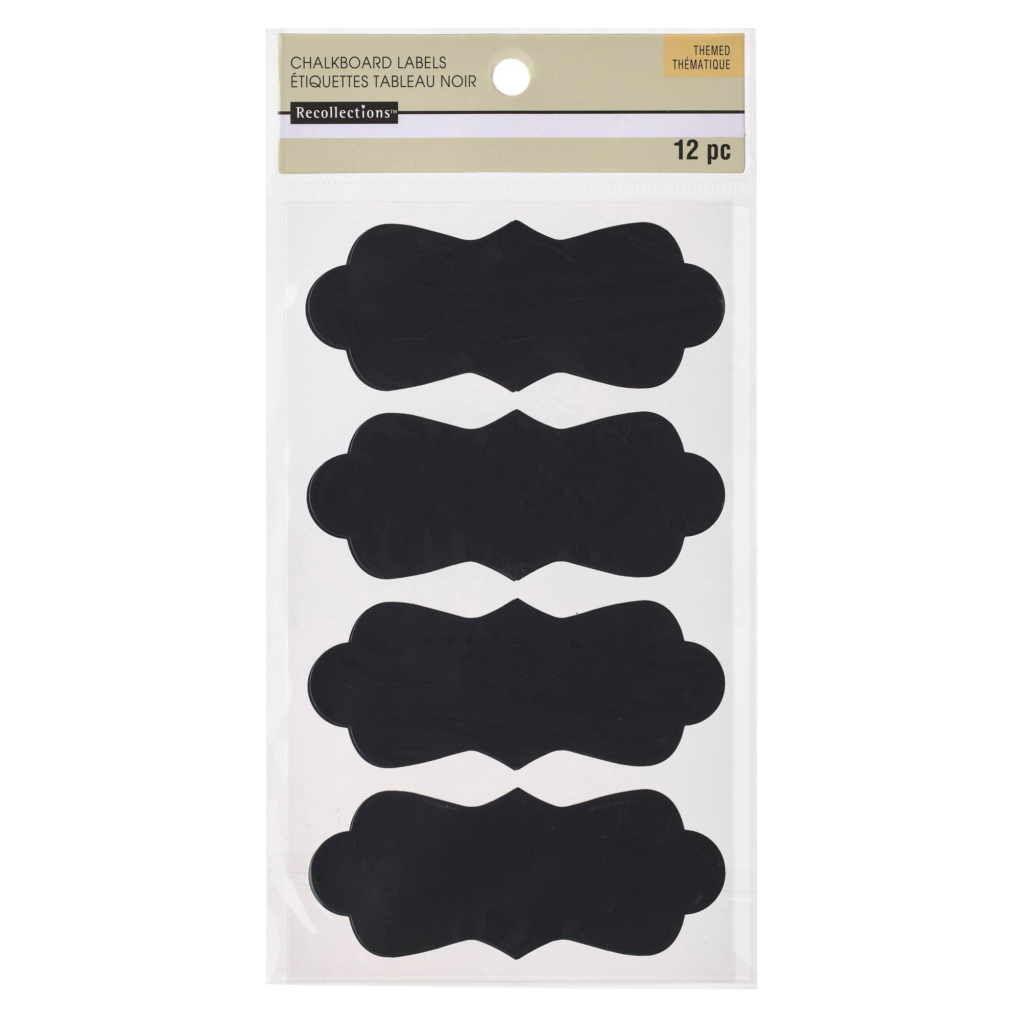 Recollections® Large Elegant Chalkboard Labels